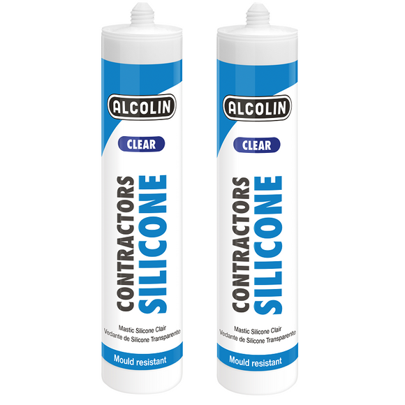 White / clear Contractors Silicone